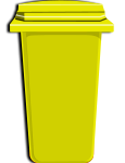 foto: Jak prawidłowo segregować odpady w Twoim domu - kolorowe kosze zolty 115x150