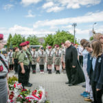 foto: Odsłonięto pomnik  Pamięci sokołowian-Żołnierzy Armii Krajowej, cichociemnych - spadochroniarzy walczących o Niepodległość Ojczyzny - 6T6A8880 150x150