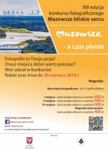 foto: Konkurs fotograficzny „Mazowsze bliskie sercu” - plakat 2 218x300
