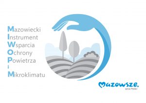 Logo: Mazowiecki Instrument Wsparcia Ochrony Powietrza i Mikroklimatu