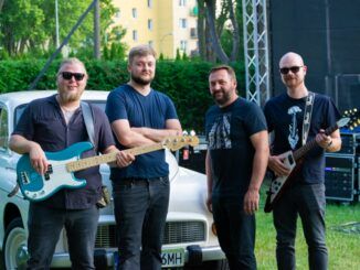 na zdjęciu członkowie zespołu klasyka polskiego rocka