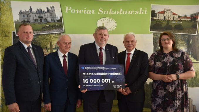 16 mln zł dla Sokołowa Podlaskiego
