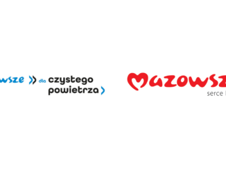 logotyp Mazowsze dla czystego powietrza i Mazowsze serce Polski