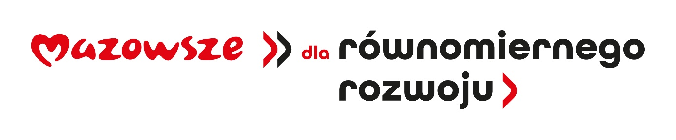 Mazowsze dla Równomiernego rozwoju - logo