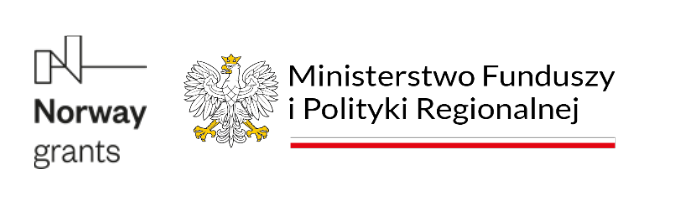 Logo Ministerstwa Funduszy i Polityki Regionalnej wraz z logo Funduszy Norweskich
