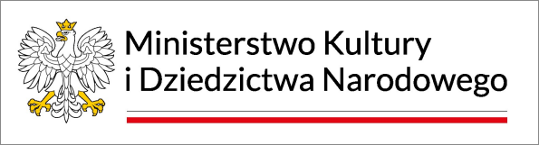 Logo Ministerstwa Kultury i Dziedzictwa Narodowego